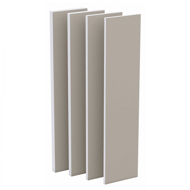Noviboard XPS Badkamerplaat 130x60cm Dikte 4mm